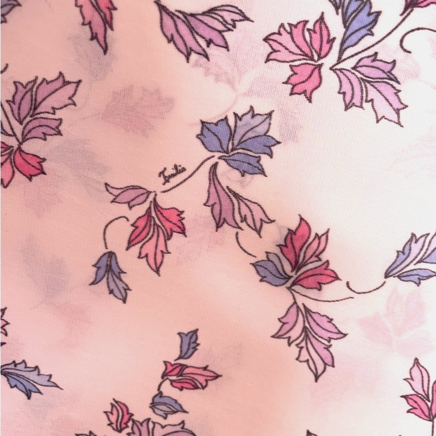 Emilio Pucci Nylon Dress Off White Leaf Pattern Night Dress