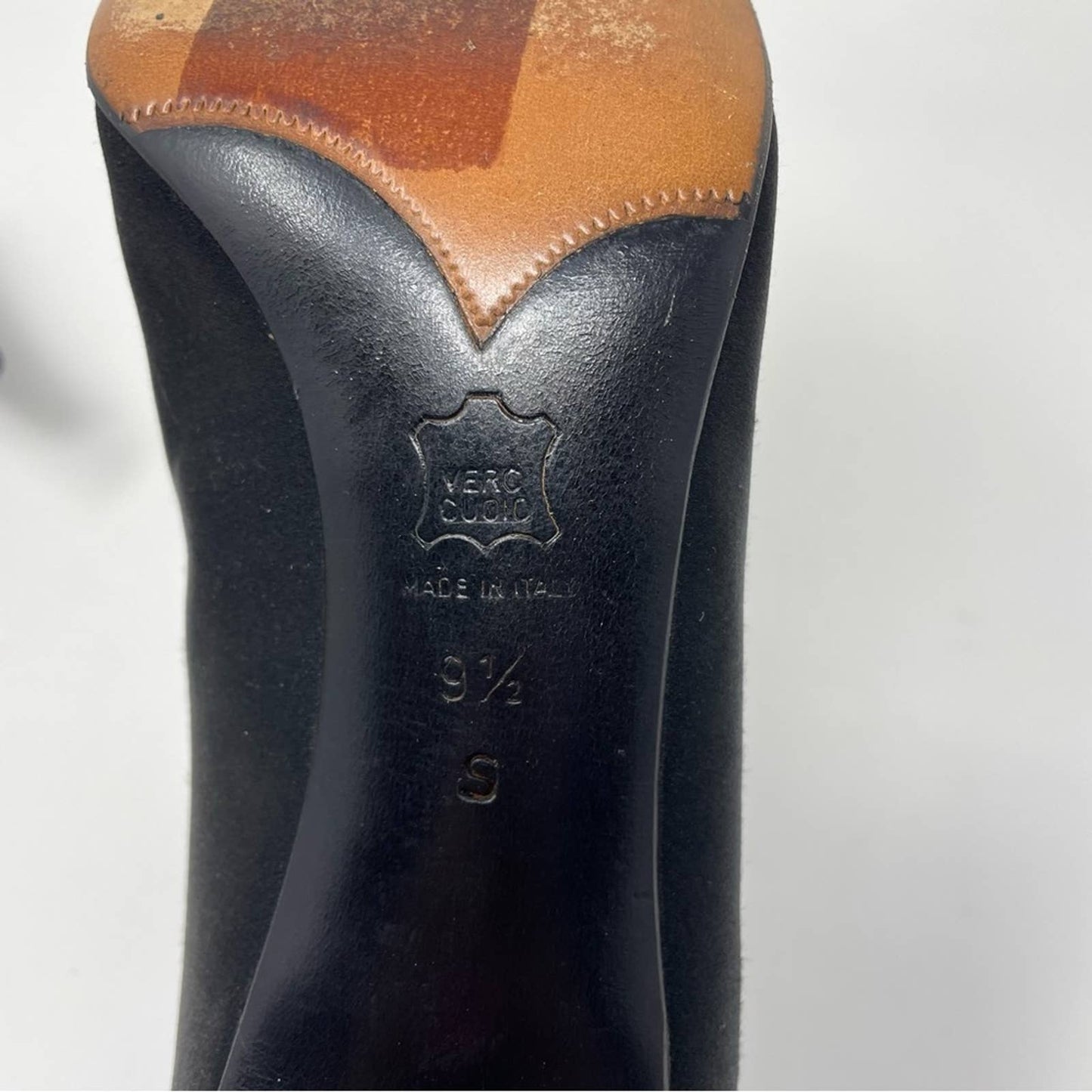 YSL | Black Pump Heels Jeweled Saint Laurent 9.5 Vintage