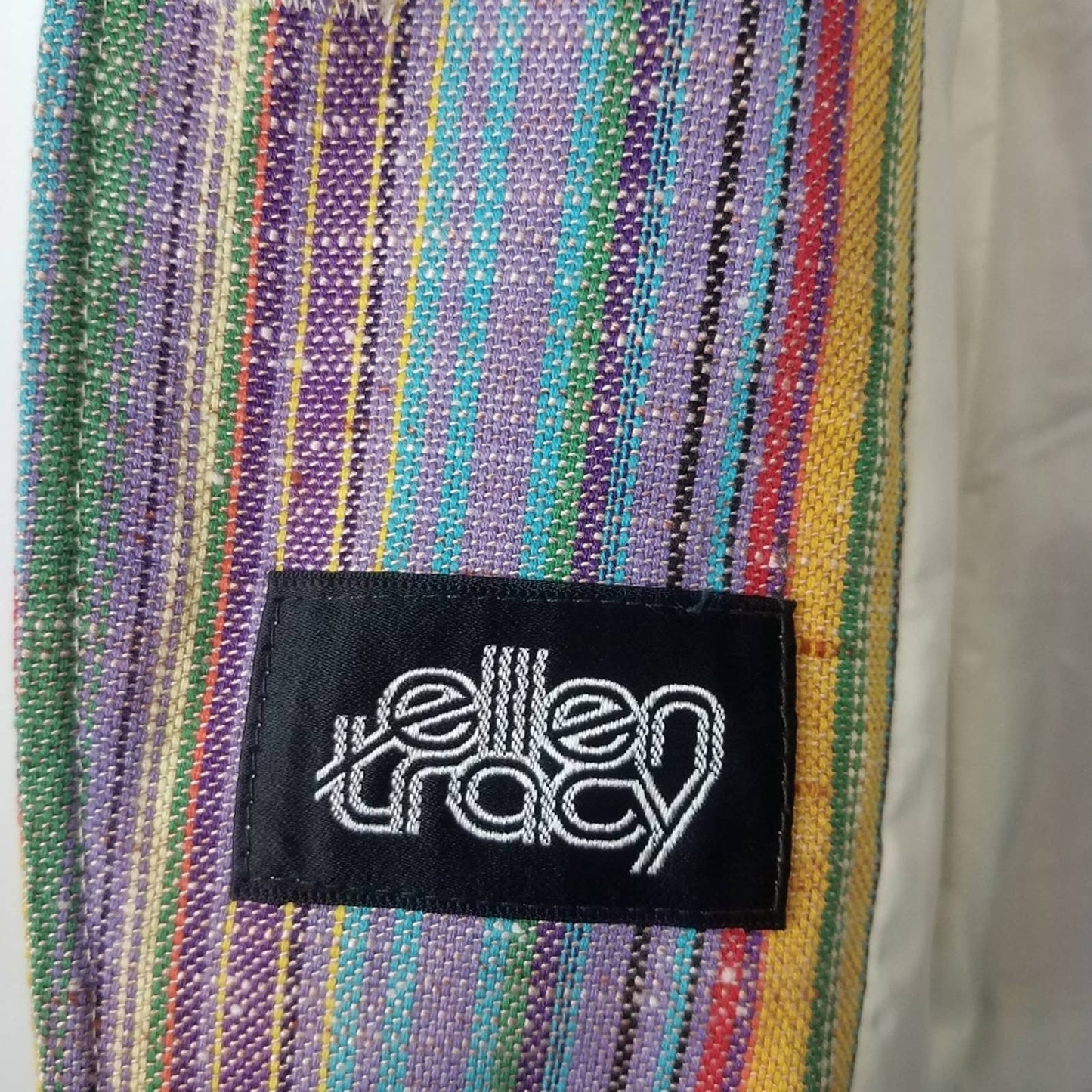 Ellen Tracy | Vintage Rainbow Blazer Jacket Pocket