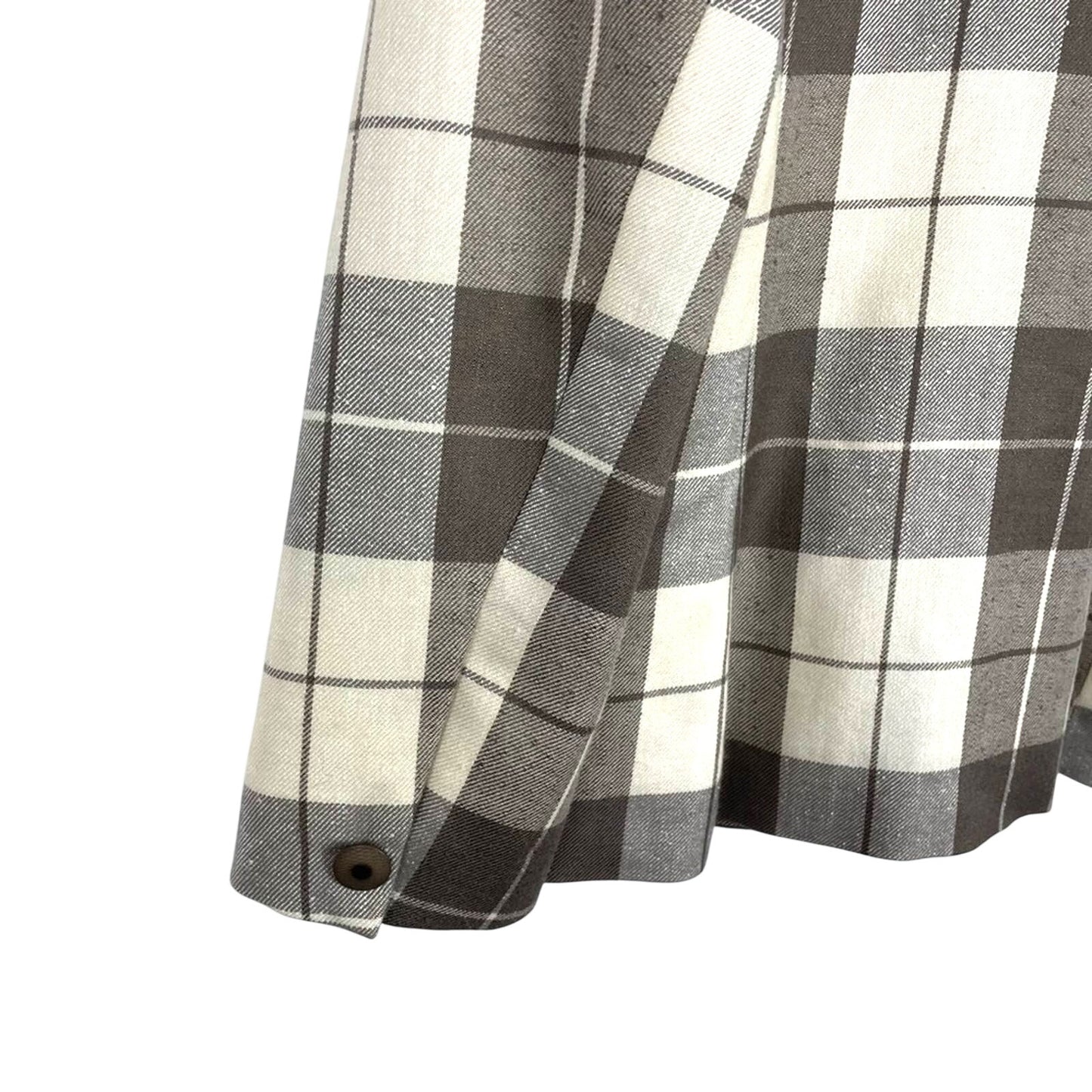 Vintage Plaid Blazer Gray White Structured 1980s/ 90s Clueless Lilli Ann