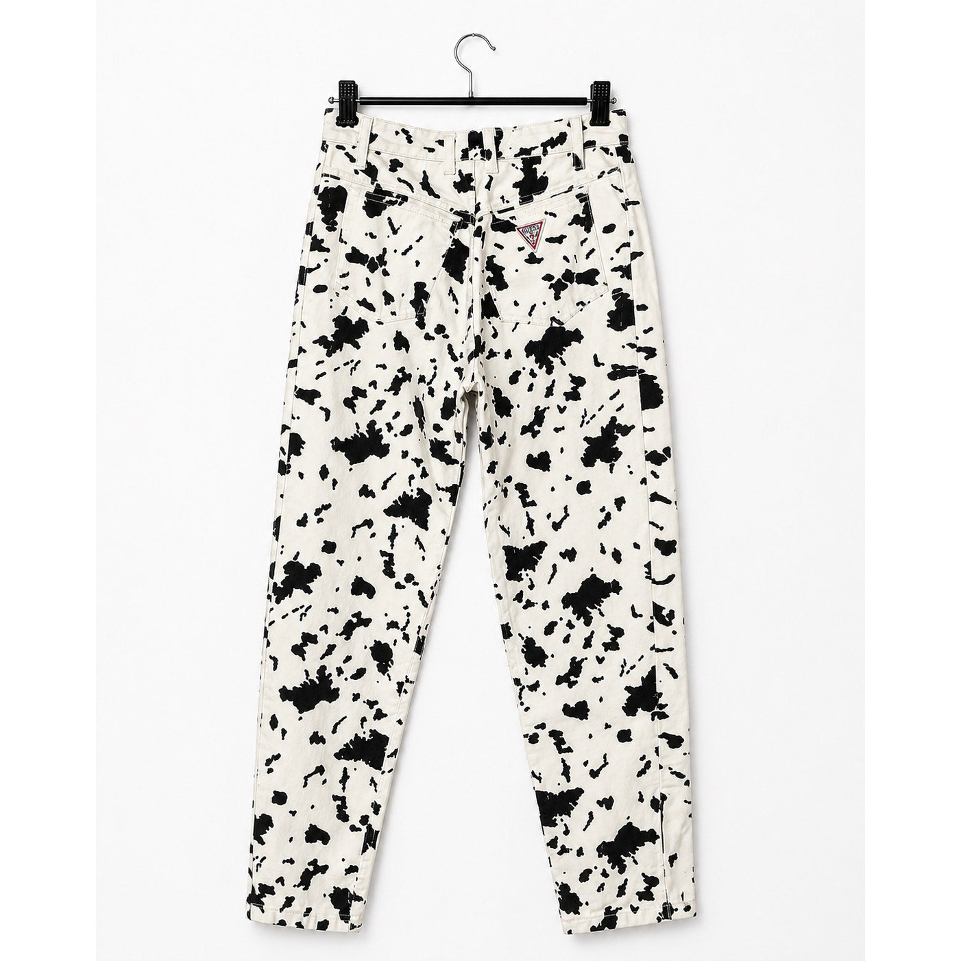 Guess | Vintage Cow Print Jeans Denim Black & White 1980s