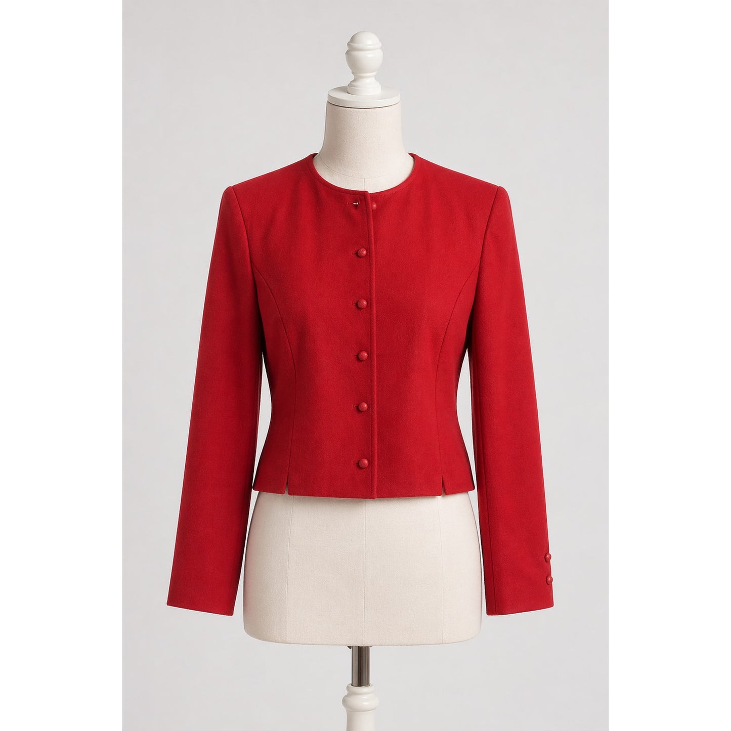 Pendleton | Vintage Red 100% Wool Cropped Jacket