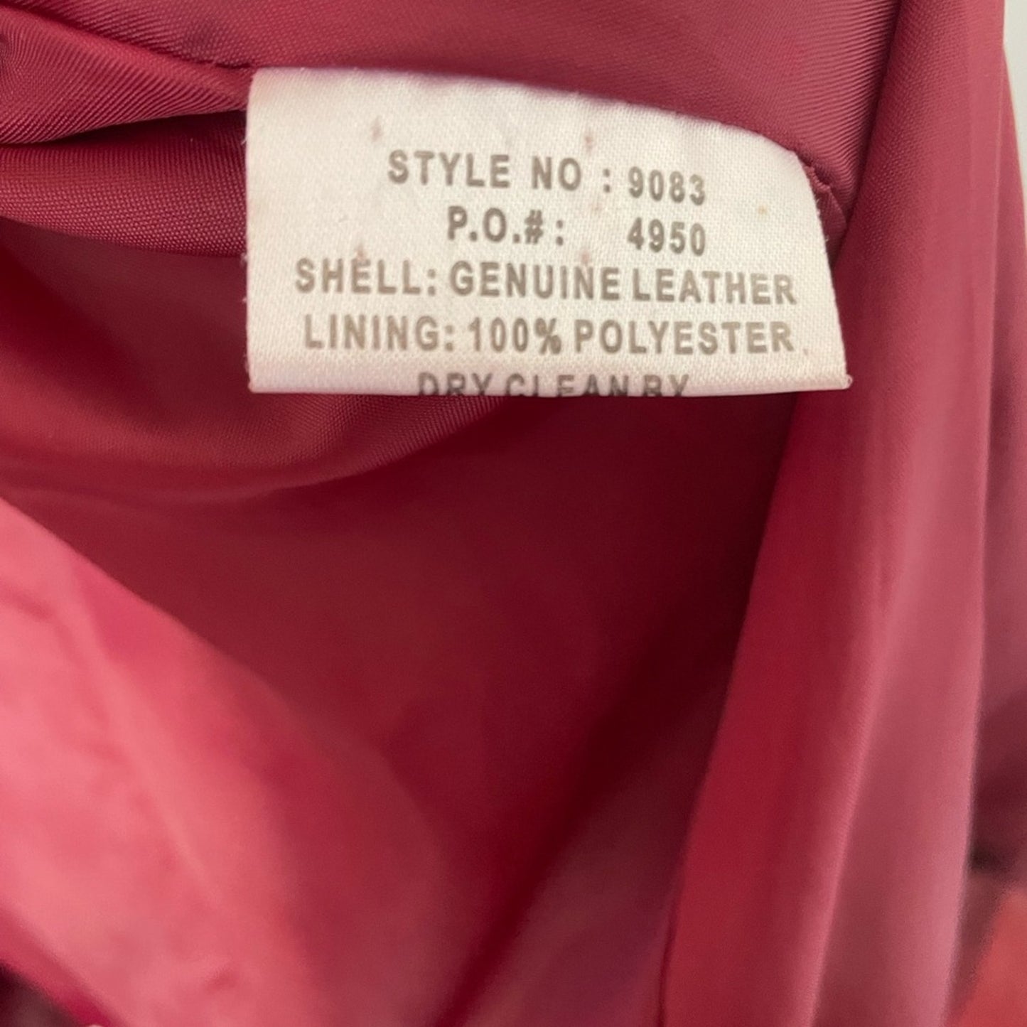 Vintage Suede Jacket Maroon Red Buttons Leather