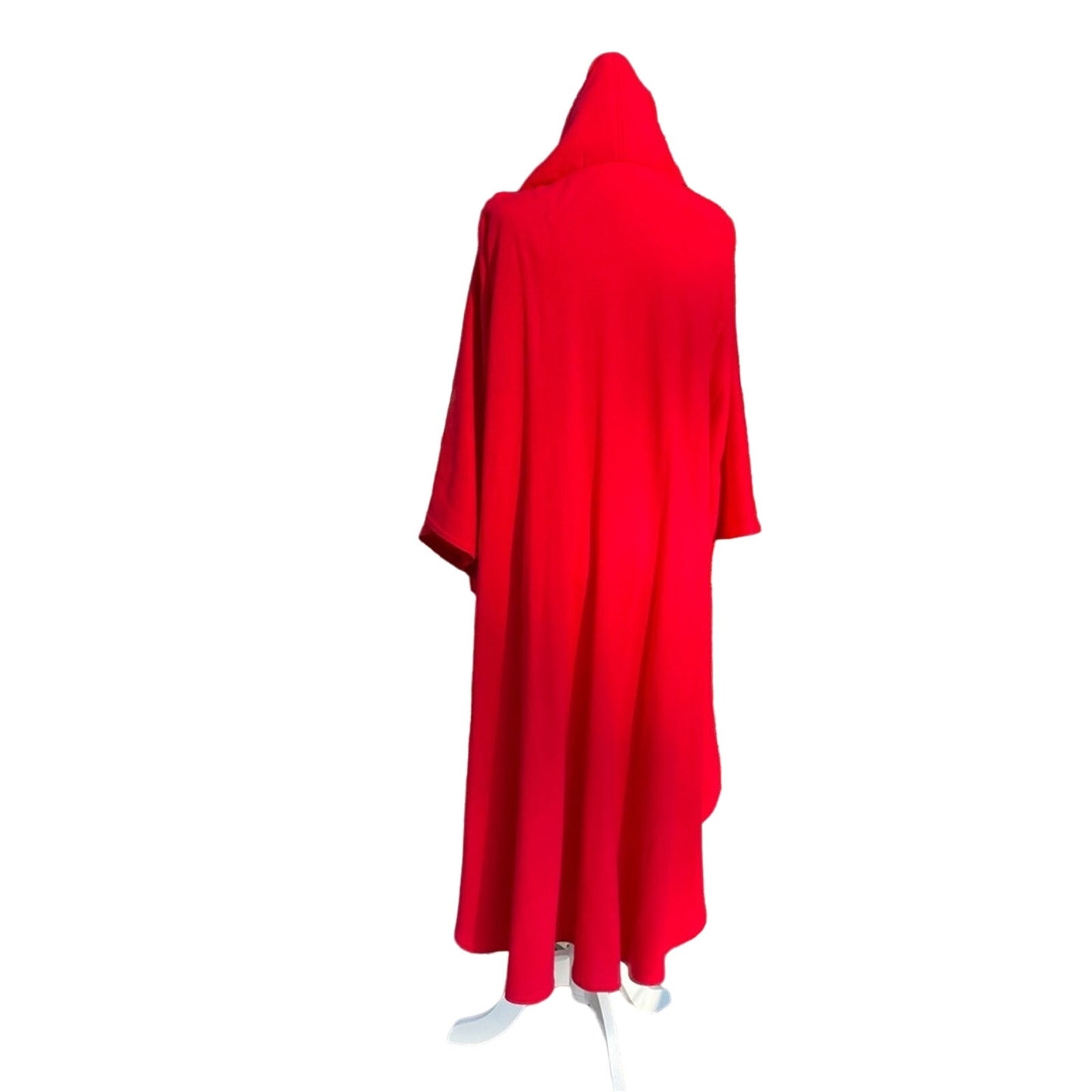 Red Cape Long with Hood Costume Little Red Riding Hood One Size
