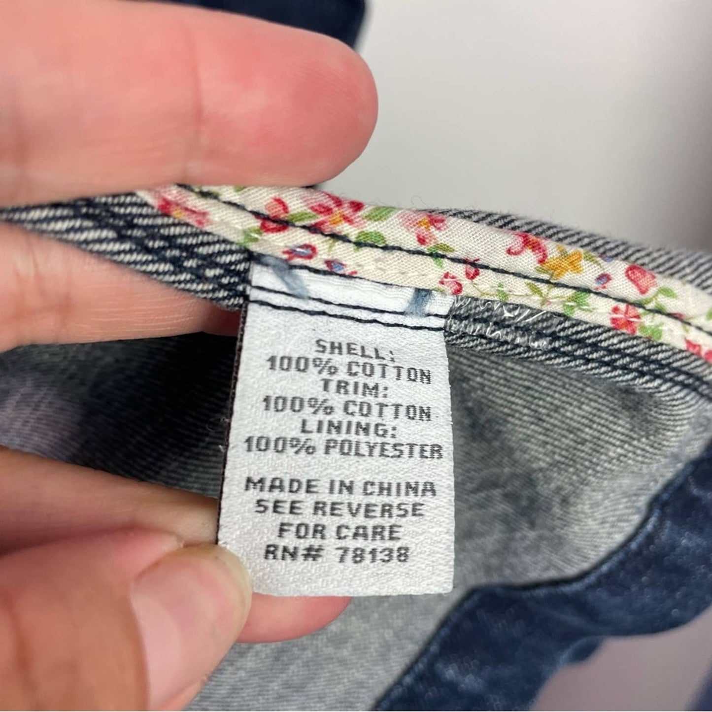 The Vermont Barn Coat Denim Jacket Many Pockets Utility M