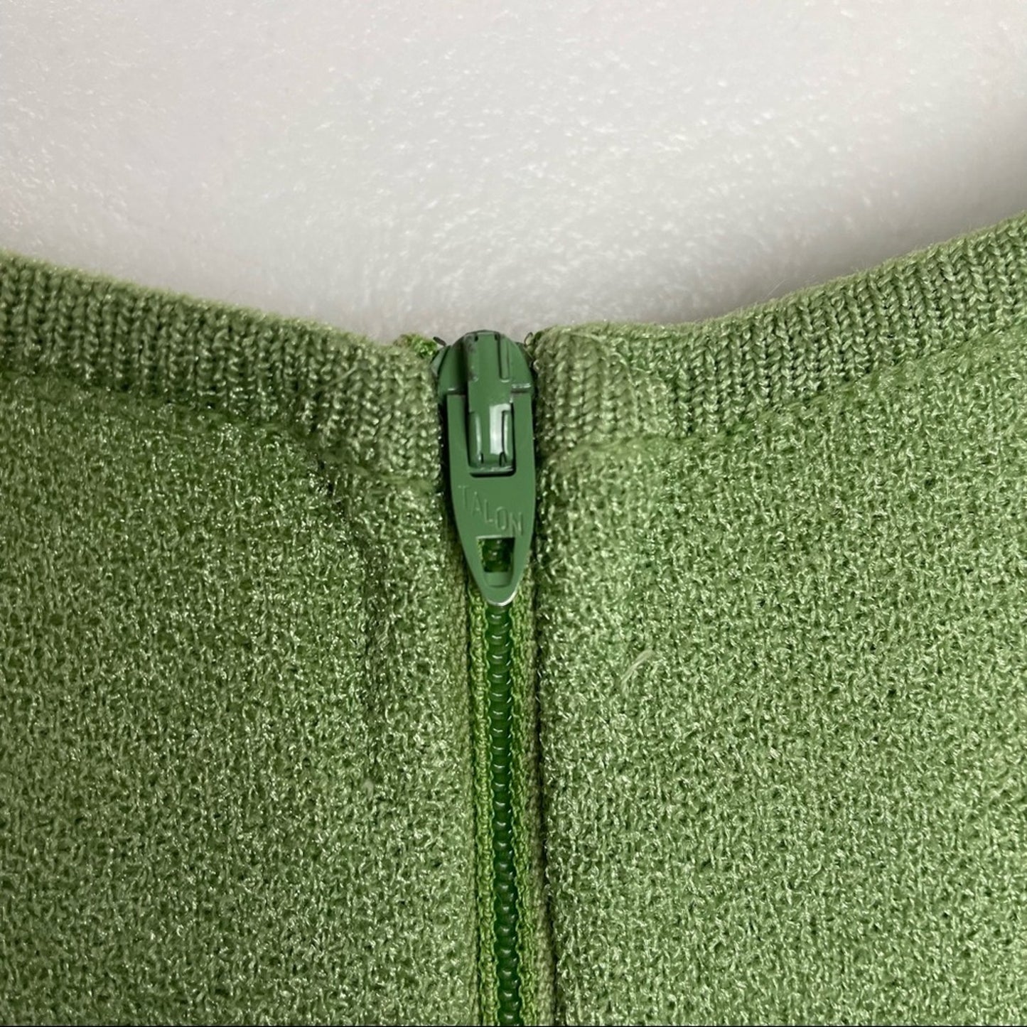 Vintage Short Sleeve Shirt & Matching Jacket Set Green Button Up