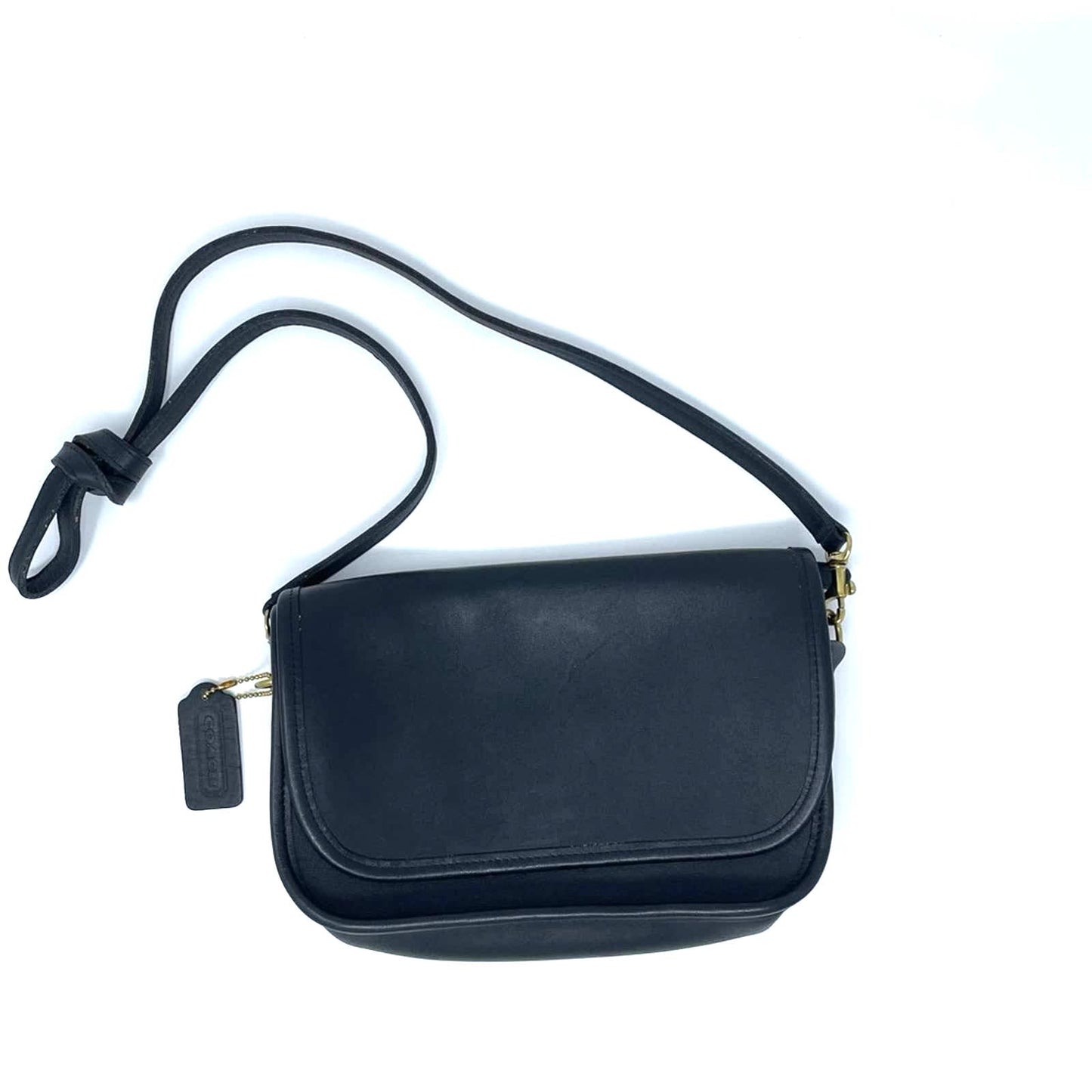 Coach | Black Crossbody Purse Ritchie Rawhide Vintage