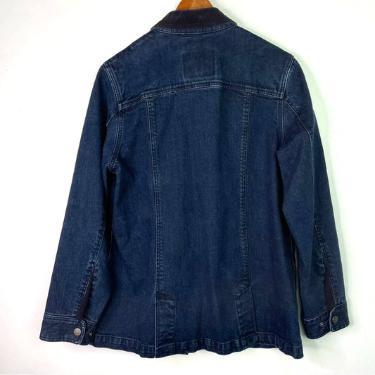 The Vermont Barn Coat Denim Jacket Many Pockets Utility M