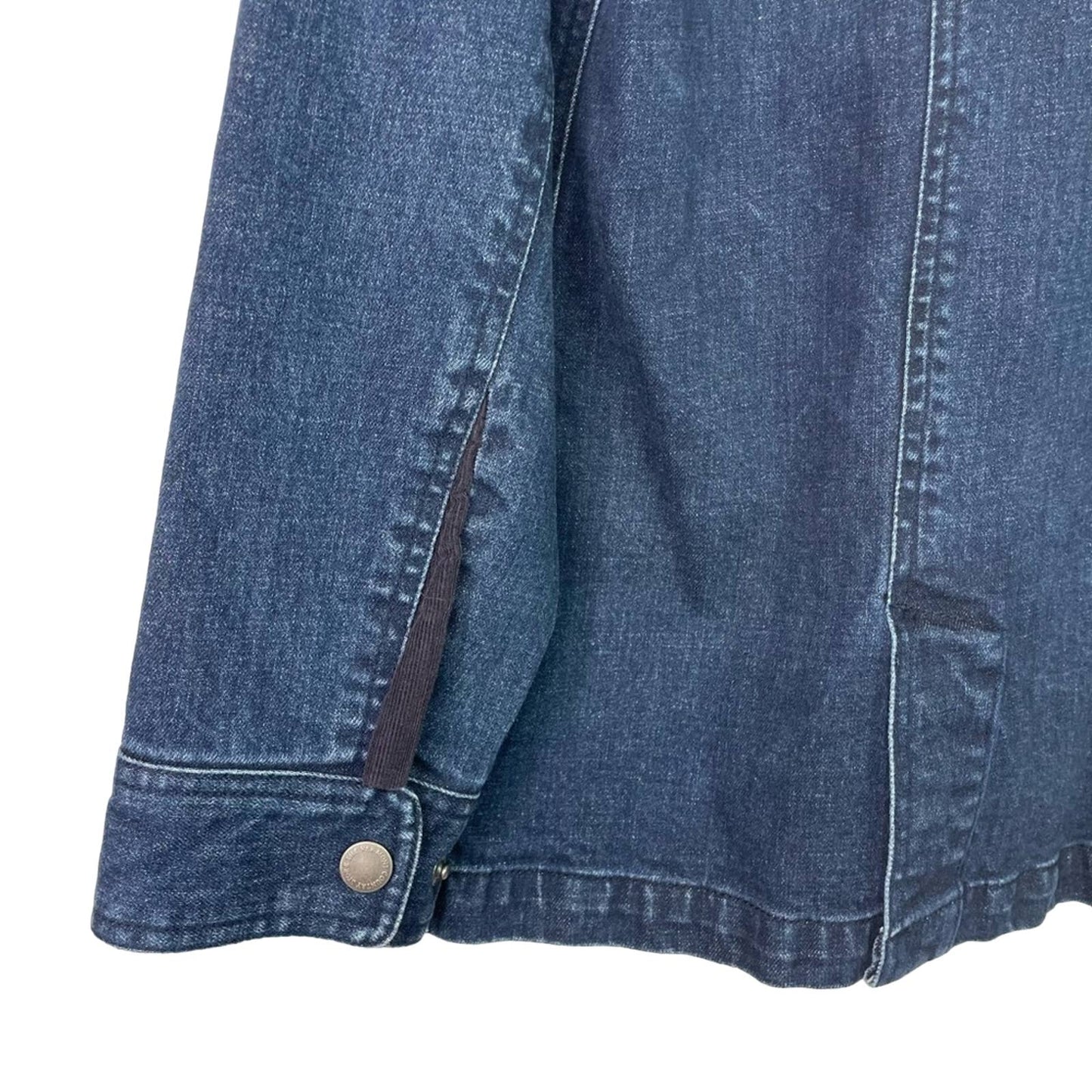 The Vermont Barn Coat Denim Jacket Many Pockets Utility M
