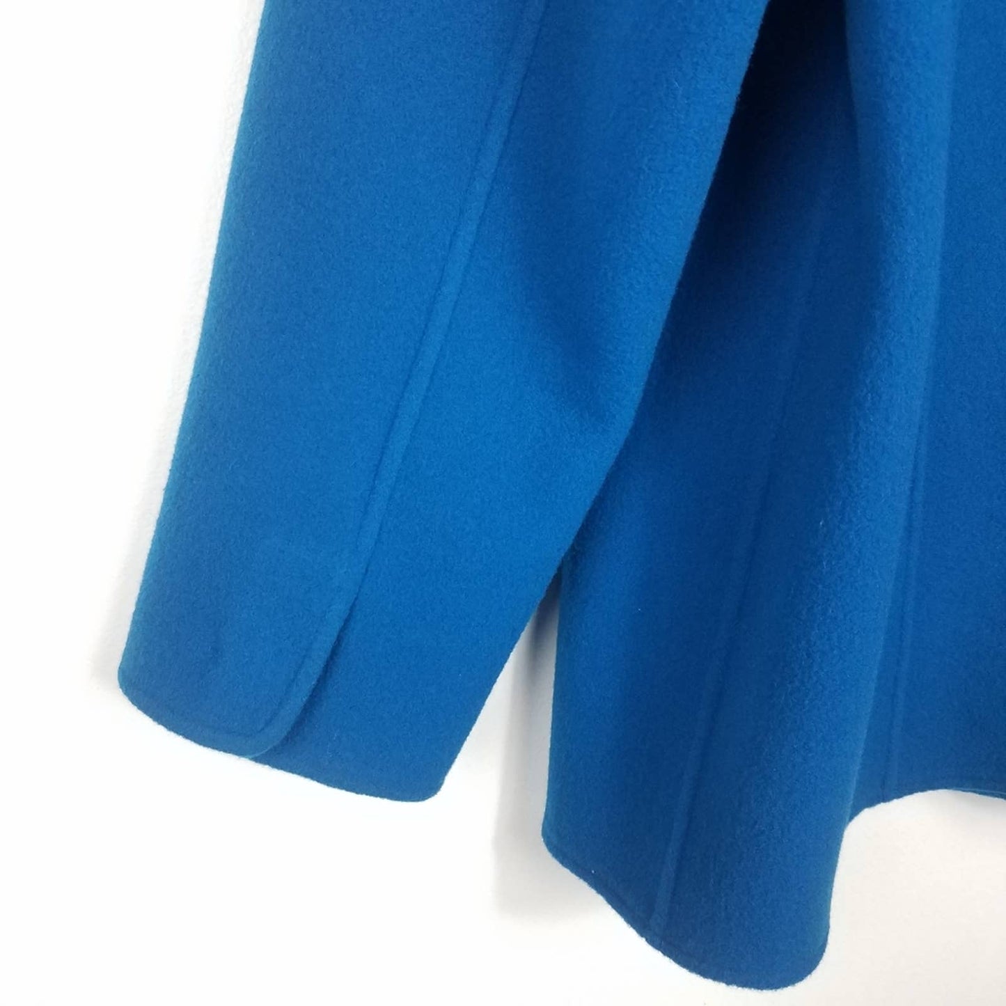 Oscar de la Renta | Vintage Wool Jacket Blue Pea Coat