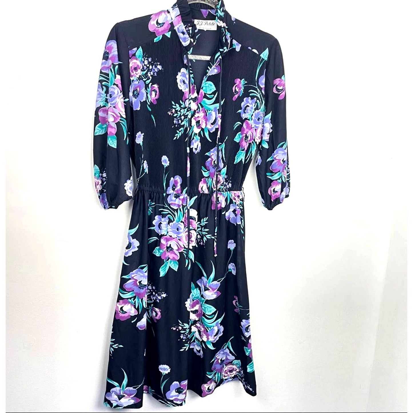 Vintage Floral Dress 1970s California